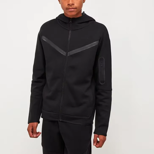 Nuevo diseño 2024, venta al por mayor, ropa personalizada para exteriores, chándal de lana a la moda para hombre, chándales de entrenamiento de lana ODM - Product Image 1