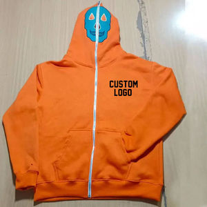 Survêtement 400 gsm avec broderie en détresse Baggy Joggers et ensemble de sweat à capuche Survêtement évasé pour hommes - Product Image 6