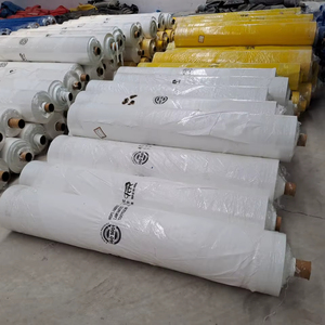 Rouleaux de tissu de bâche en polyéthylène lourd fabriqués en Inde 200gsm imperméables résistants à la déchirure tissés stabilisés aux UV de longue durée - Product Image 1