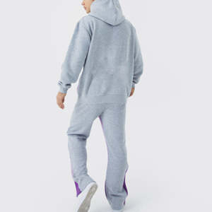 2025ชุดวอร์มผ้าฝ้าย100% สำหรับผู้ชาย, ชุดวอร์มผ้าฟลีซว่างเปล่าแบบสวมหัวขนาดใหญ่พิเศษเรียบแฟชั่นใหม่ - Product Image 2