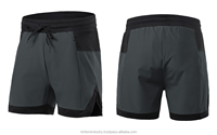 Shorts de course pour femmes en polyester et élasthanne, à blocs de couleur, séchage rapide, avec cordon de serrage à la taille, coupe régulière, longueur courte
