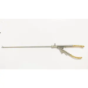 Professional Grade Laparoscopic Needle Holders with golden Handel at Wholesale Prices By Gray Rocks