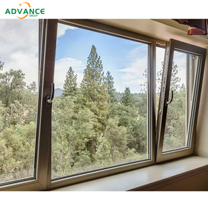 Secure <strong>Long</strong> Lasting Aluminum Casement <strong>Window</strong> Installation for Commercial Office Tower Strong Turn-and-Tilt <strong>Windows</strong> - Product Image 1