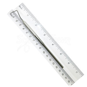 เครื่องมือตรวจทางทันตกรรมทำจากสเตนเลสสตีลสองปลายสำหรับตรวจฟันผุและกระเป๋าเกี่ยวกับเหงือก - Product Image 6