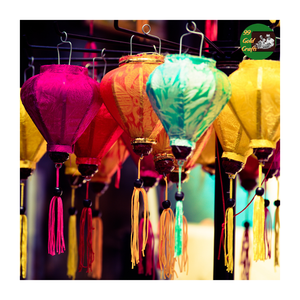 Elégantes lanternes en soie vietnamiennes pour décoration de mariage et d'événement Eclairage fait main pour une atmosphère romantique et festive - Product Image 4