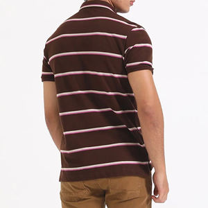 Polo de Algodón para Hombre, Ropa Informal de Calle, Manga Corta, Color Contrastante, Talla Grande, Personalizada, PK - Product Image 6