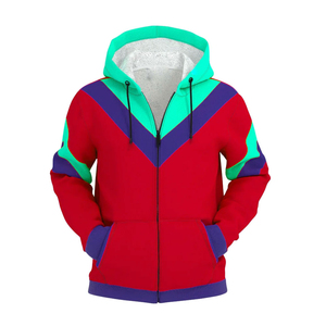 Sudaderas con capucha 100% Poliéster Hombres Sublimación Sudaderas con capucha Fitness Wear Sublimación Impreso Sudadera con capucha Último diseño Hombres Sublimación Impreso - Product Image 4