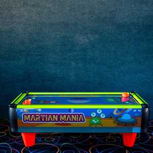 Table de hockey sur air portable Martian Mania, jeu d'arcade à récompenses pour enfants, 2 joueurs, en plastique - Product Image 5