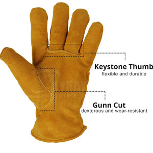 ถุงมือเซฟตี้ถุงมือทำงานแบบประกอบระดับพรีเมียม - Product Image 4