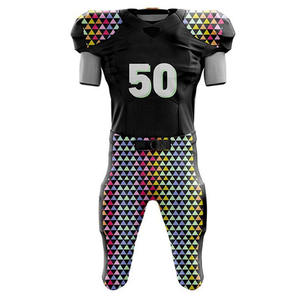 Tenues de football américain professionnelles |   Court |   Impression de logo personnalisé |   Protection UV respirante |   100% polyester - Product Image 3