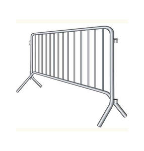 Barrière de sécurité routière en acier galvanisé, barrières de circulation routière en PVC, barrières de contrôle de foule extensibles - Product Image 6