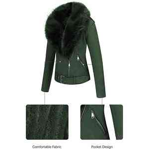 แจ็คเก็ตหนังผู้หญิงแบบใหม่ ออกแบบเอง ผลิตตามสั่ง ขายส่ง OEM ระบายอากาศได้ดี พร้อมปักโลโก้ตามต้องการ - Product Image 4