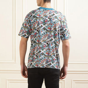 เสื้อยืดผู้ชายพิมพ์ลายซับลิเมชันมาใหม่ไซส์ใหญ่พิเศษแห้งเร็ว - Product Image 3