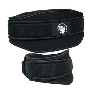 UNIQUE GYM WEAR High Quality Men's Non-Slip Fitness Training Waist <b>Protector</b> Gym Belt <b>Back</b> Support Neoprene Weightlifting Belt - Product Image 2