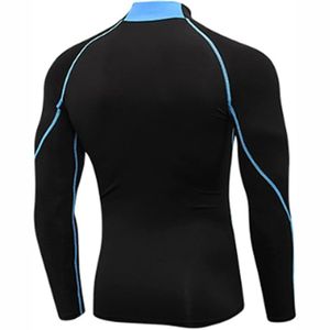 เสื้อรัดกล้ามแบบปรับแต่งได้สำหรับกีฬาแรชการ์ด MMA ชุดว่ายน้ำผู้ชาย ป้องกันรังสียูวี ระบายอากาศได้ดี แขนยาว ผ้าสแปนเด็กซ์/โพลีเอสเตอร์ 240 กรัม พิมพ์ลายดิจิทัล - Product Image 2