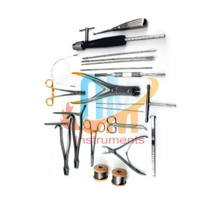 Kit d'instruments orthopédiques vétérinaires standard, 20 pièces, outils chirurgicaux en acier inoxydable, stérilisables de qualité hospitalière certifié CE ISO - Product Image 4