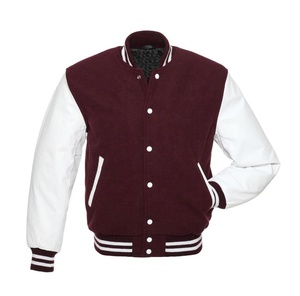 Chaqueta Universitaria de Béisbol Personalizada de Alta Calidad de Fabricante OEM, Chaqueta Universitaria Informal de Invierno para Hombre - Product Image 1