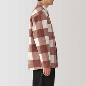 Custom Made High Quality Men's Plus Size <b>Flannel</b> <b>Jacket</b> Casual Outerwear Custom Logo <b>Flannel</b> Shirts Plaid Design Unisex <b>jacket</b> - Product Image 5