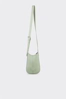 Tas Selempang Mini ODM untuk Wanita, Logo Kustom, Dompet Kulit Bertekstur, OEM Label Pribadi