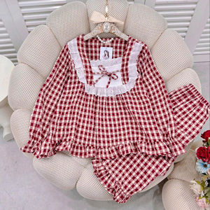 [COUTURE D'USINE] PW55 Pyjamas pour femmes 100% tissu en coton pour aider le porteur à se sentir à l'aise dans toutes les activités 2025 - Product Image 1