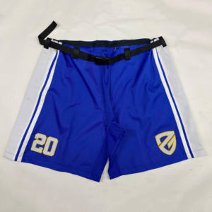 Short de hockey sur glace de conception professionnelle | Pantalon d'équipe en polyester avec couleurs et emballage personnalisés | Shorts de sport pour hommes - Product Image 1
