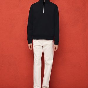 Personalizable French Terry Color sólido 100% Cómodo Suelto Cuello redondo Sudadera con capucha Precio de fábrica - Product Image 6