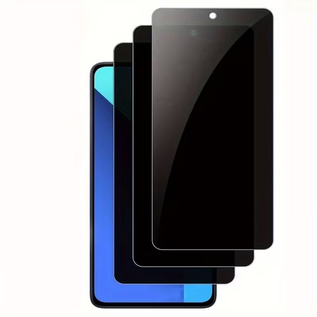 360° Full-Angle Privacy Screen Protector for iPhone, Anti-Spy Tempered Glass, HD Clear Front View
