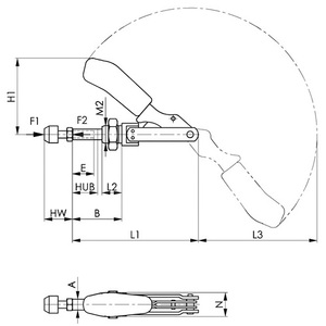 Tendeur de bielle AMF taille 2 n° Dispositif de traction et de correction 6840 - Product Image 3