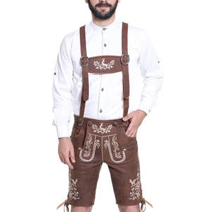 Le Pakistan a fait le meilleur produit hommes Oktoberfest Lederhosen à vendre nouveau cuir de haute qualité Oktoberfest Lederhosen pour hommes - Product Image 6