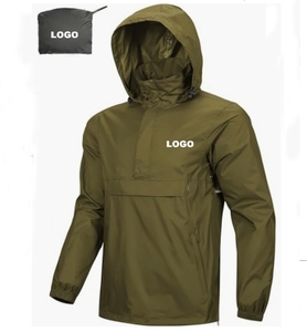 Chaqueta Impermeable para Hombre, Ligera, con Capucha, Transpirable, Cortavientos, para Exteriores - Product Image 6