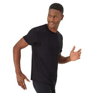 Camiseta de cuello redondo para hombre y mujer, Camiseta de algodón de alta calidad, camisetas de manga corta de Color sólido, ropa transpirable en blanco y negro, camisetas para parejas - Product Image 4