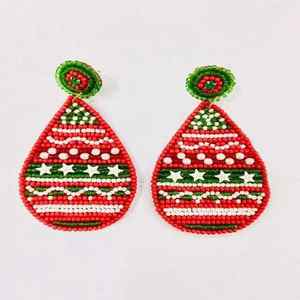 Trendy Premium Statement <b>Butterfly</b> Fancy Earring High Quality Handmade <b>Beaded</b> Embroidery Elegant Stylish By Hiba Enterprises - Product Image 6