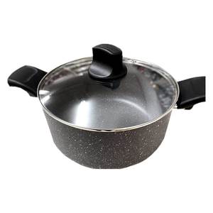 8-Piece Non-Stick Aluminum <b>Cookware</b> Set GREEN Dark Gray 10269600008 - Product Image 3