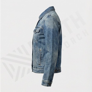 Veste en jean décontractée pour femme en coton, boutons recouverts, manches longues, taille ajustable, coupe décontractée confortable, respirante, élégante et tendance - Product Image 3