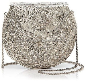 Pochette à main en fer Sacs à main d'accessoires de mode pour femmes de qualité avec pochette de style fantaisie du fabricant indien - Product Image 4