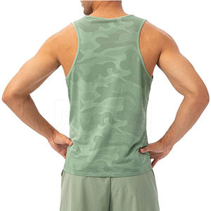 Débardeur d'entraînement décontracté pour hommes vêtements de sport confortables et respirants en coton vêtements de fitness tricotés légers pour adultes - Product Image 6