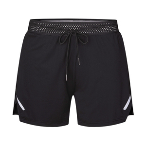 Último diseño High Street Fitness Training Shorts Ligero Transpirable Malla elástica Gimnasio Jogging Shorts Patrón sólido para hombres - Product Image 1