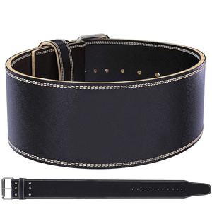 Premium Lifting <b>Belt</b> for Athletes Leather and Suede Back & Core Stability Adjustable Buckle Wholesale OEM for Fitness Brands - Product Image 1