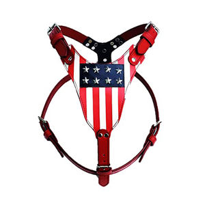 สายจูงสุนัขหนังนิ่มแข็งแรงทนทานปรับได้และมีสไตล์ทำด้วยมือขายส่งในอินเดีย - Product Image 5