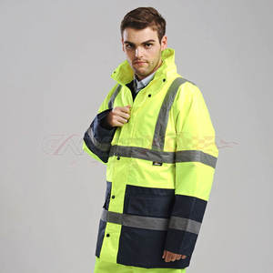 Qualité extérieure Veste chauffante de sécurité réfléchissante haute visibilité Prix de référence Veste de sécurité réfléchissante - Product Image 2