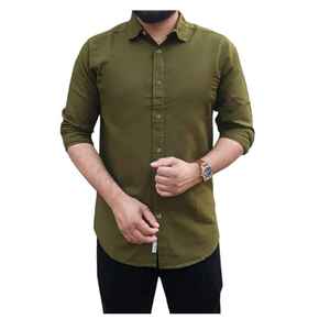 Tallas grandes 100% Algodón Satén Antiarrugas Requisitos personalizados de alta calidad Camisas de manga larga casuales para hombres ODM - Product Image 6