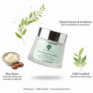 Lozione Cremosa per Piedi 200ml con Collagene, Formula Naturale Italiana RedMoringa, Etichetta Privata OEM per Cura Quotidiana - Product Image 3