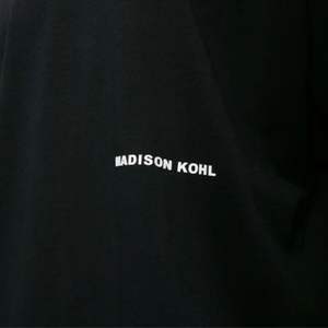 Core T-Shirt surdimensionné noir 300 GSM coton mi-poids Jersey coupe décontractée Boxy épaule tombante col côtelé luxe Streetwear - Product Image 4