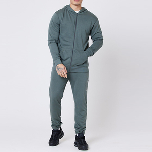 Conjuntos Deportivos de Gimnasio y Fitness al por Mayor, OEM y Personalizados, de Felpa Técnica, Trajes de Entrenamiento para Hombre, Conjunto de Dos Piezas, Chándal para Correr - Product Image 1