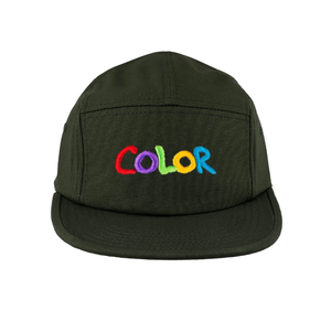 หมวกแคมเปอร์ปักลายหลากสีสำหรับทุกเพศ5แผงปักโลโก้ตามสั่ง - Product Image 2