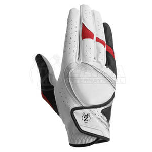 Gants de golf personnalisés en cuir PU pour droitier avec sangle de poignet réglable, doux et de haute qualité pour le sport - Product Image 3