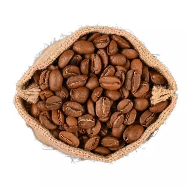 Quantia a granel de café Robusta e grãos de café arábica de alta qualidade torrados a preço de fábrica