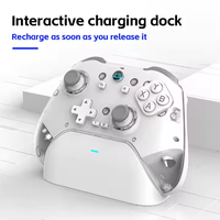 Contrôleur de jeu BT sans fil S Z04 avec base de charge déclencheur instantané magnétique à double hall adapté pour Android/iOS/PC