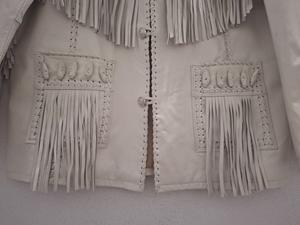 Chaquetas de cuero de vaquero occidental para hombre con estilo de color único para Otoño e Invierno - Product Image 4