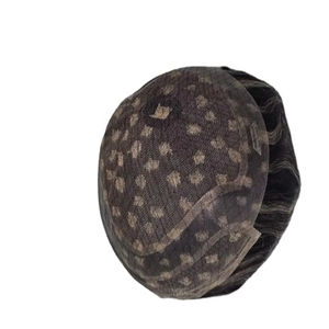 Postizo y Peluca de Cabello Humano 100% Remy Virgen Chino, Prótesis Capilar Taz Hair BD con Frente de Encaje y Ondas al Agua - Product Image 5